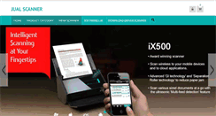 Desktop Screenshot of jualscanner.com